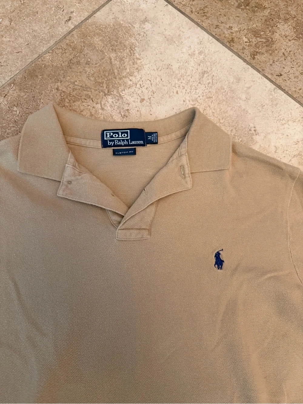 Ralph Lauren Men’s Tan Polo Shirt